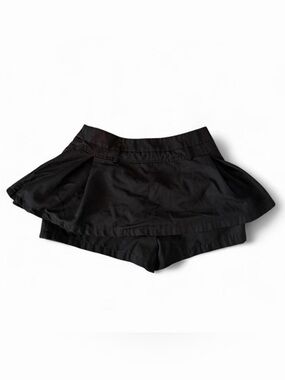 Y2K black tennis mini skirt/skort with shorts underneath🎀